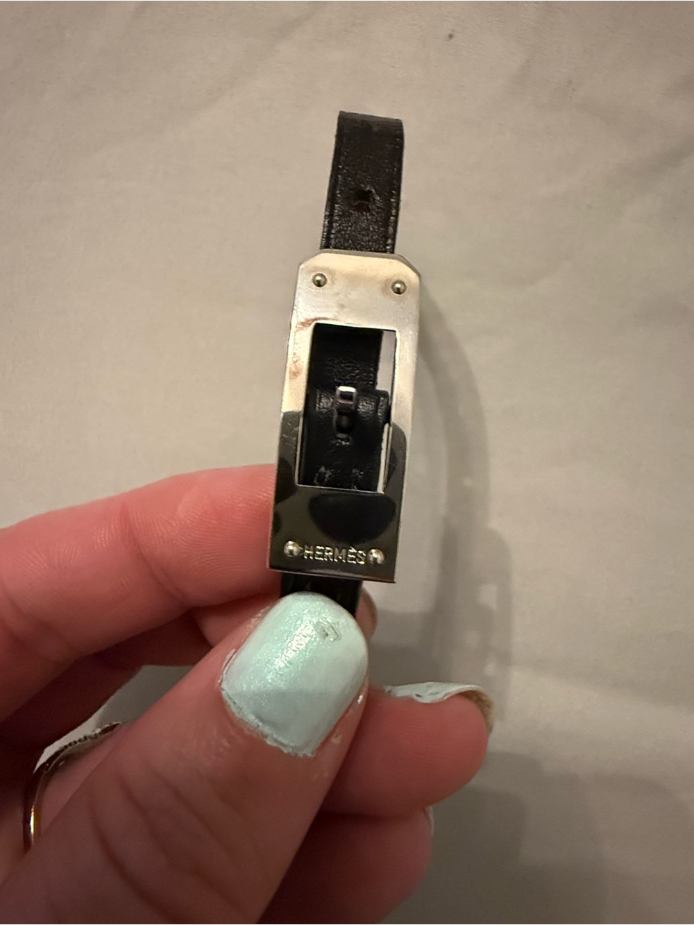 2005 Hermès Kelly Ardillon Single Tour Bracelet